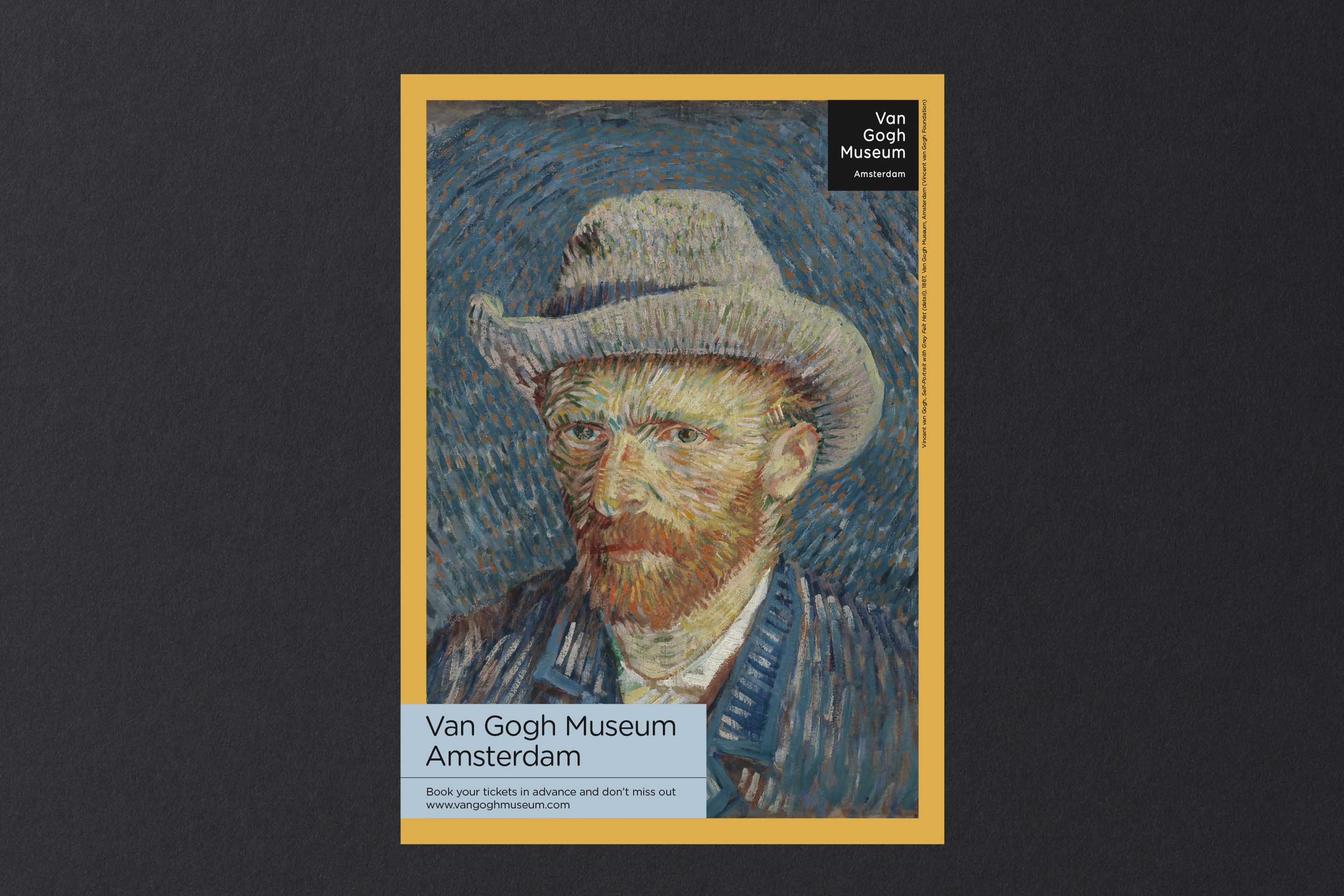 studio dumbar vincent van gogh museum man