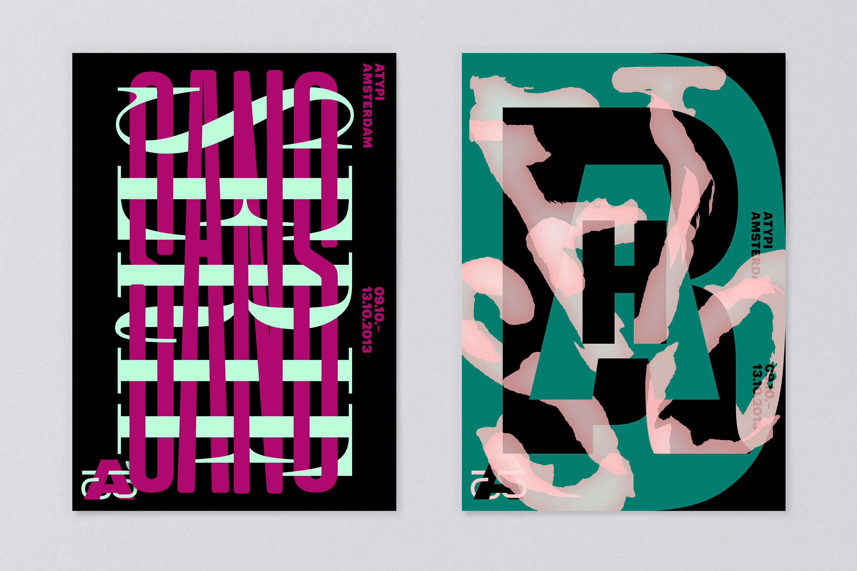 studio dumbar event design branding for ATypI the international type association poster design